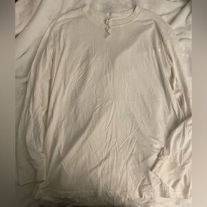lululemon athletica White Long Sleeve Tee